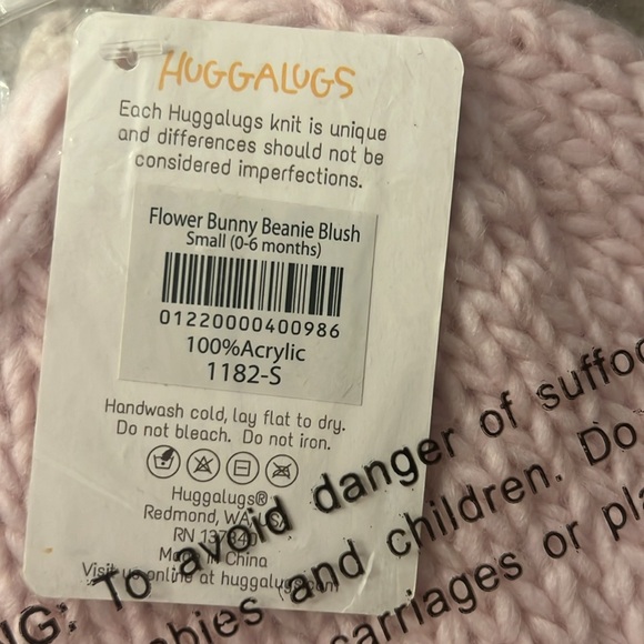 NWT Floral Bunny Ears Hat Tullabee Altar'd State Baby Toddler - Picture 5 of 5